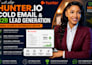 setup hunter io cold email hunter io b2b lead generation hunter io email flow